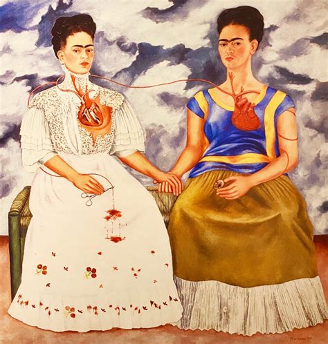 Los Dos Fridas!  An Exploration into Frida Kahlo's Dual Identity