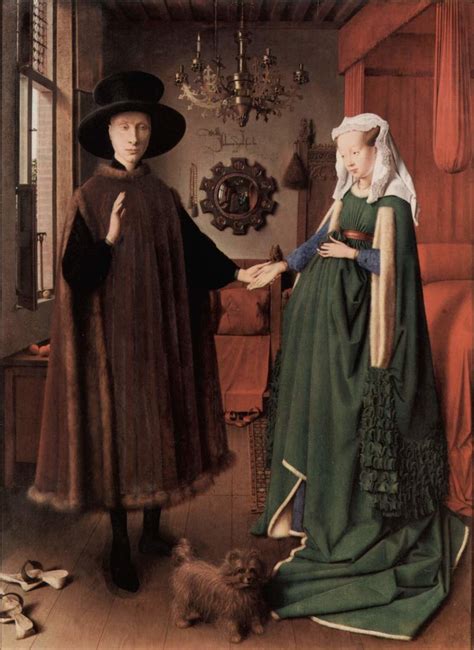 “The Arnolfini Portrait”: Một Bức Chân Dung Rực Rỡ Của Sự Giàu Có và Niềm Tự Hào!