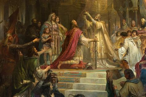  The Coronation of Charlemagne -  A Vivid Tapestry of Power and Divine Right!