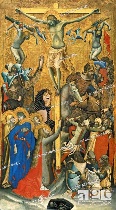  The Crucifixion by Vitale da Bologna: A Visionary Depiction of Suffering and Transcendence!